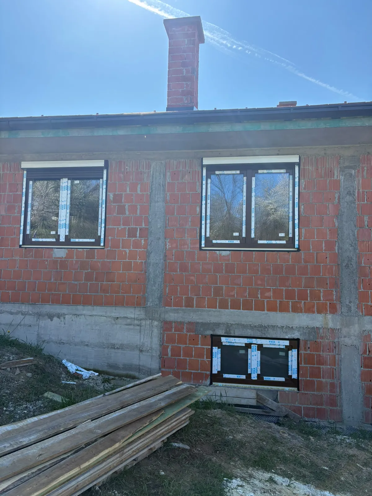 VEKA PVC prozori na novogradnji